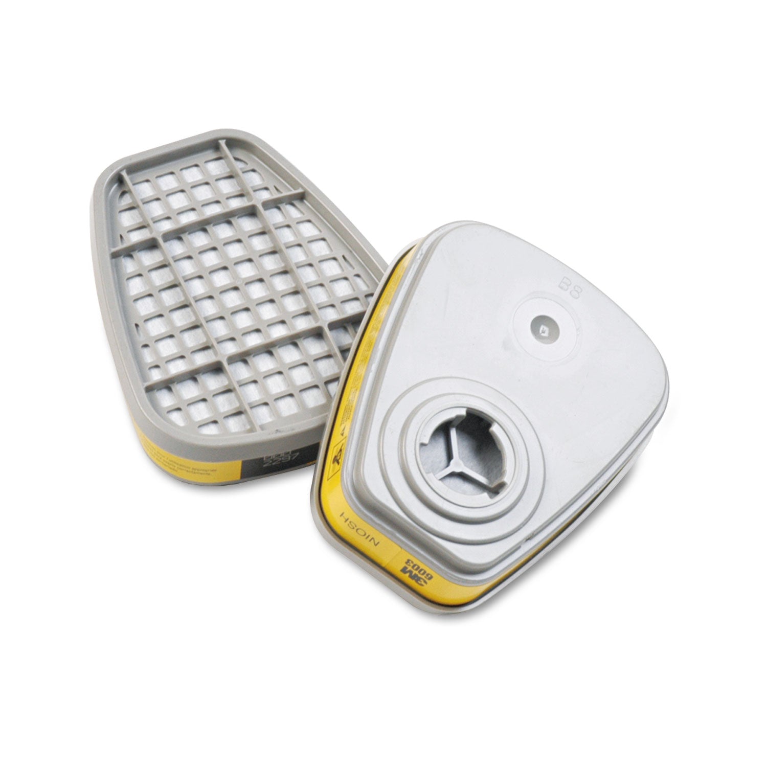 3M™ 6003 Respirator Cartridge - Organic Vapor & Acid Gas Protection - 2-Pack for Industrial Safety & Chemical Handling