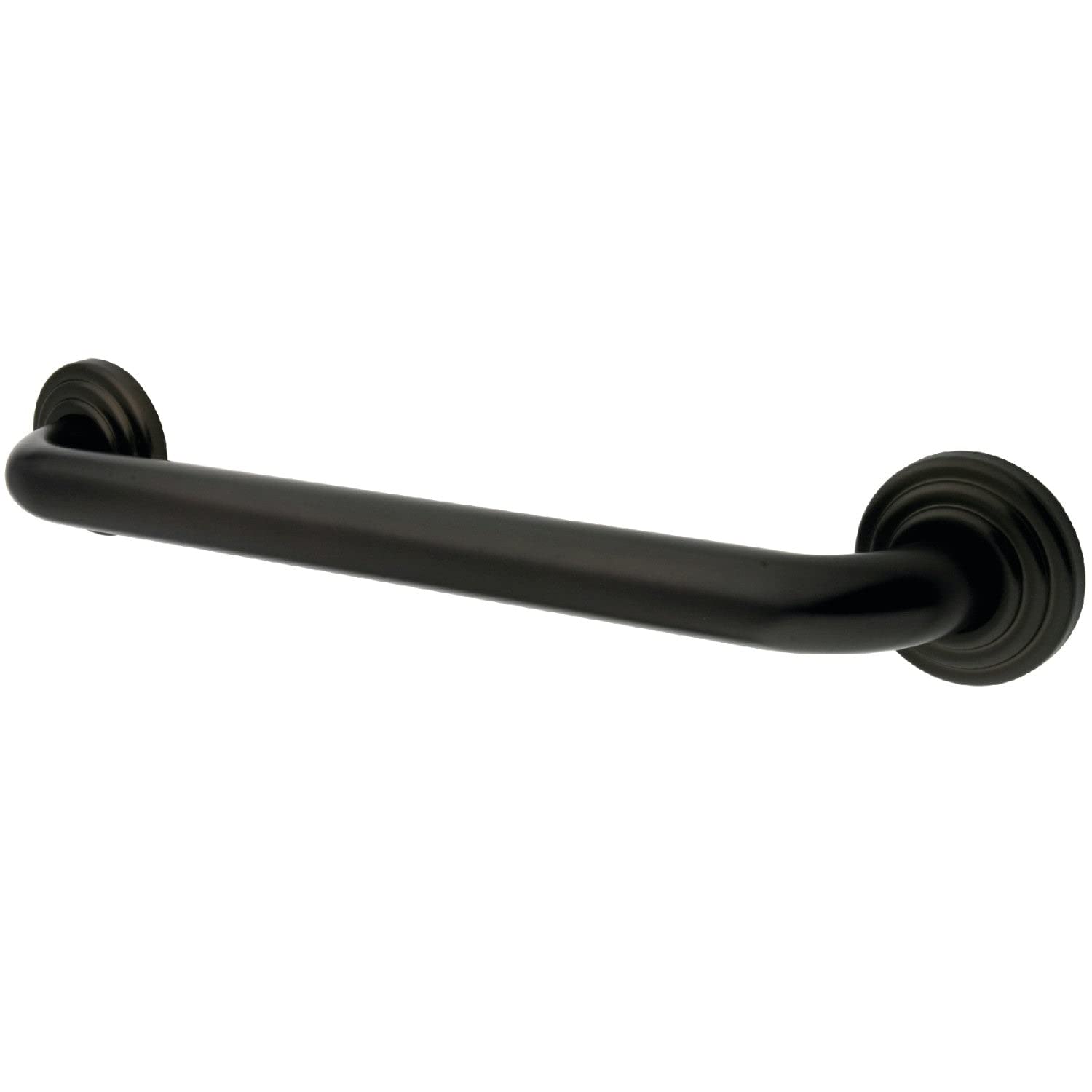 Kingston Brass DR314245 24-Inch Grab Bar - Oil Rubbed Bronze Finish, 1.25-Inch Outer Diameter - ADA Compliant Bathroom Safety Handle for Shower & Bathtub - Perfect for Elderly & Disabled Accessibility