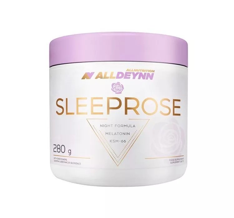 Allnutrition AllDeynn Sleeprose Lemon Orange 280g - Natural Sleep Aid Supplement for Relaxation & Better Sleep, Perfect for Nighttime Use & Stress Relief