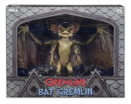 NECA Gremlins 2 Bat Gremlin Deluxe Action Figure - Collectible Movie Character Toy for Horror Fans & Pop Culture Enthusiasts | Perfect for Display, Gifts, and Halloween Decor