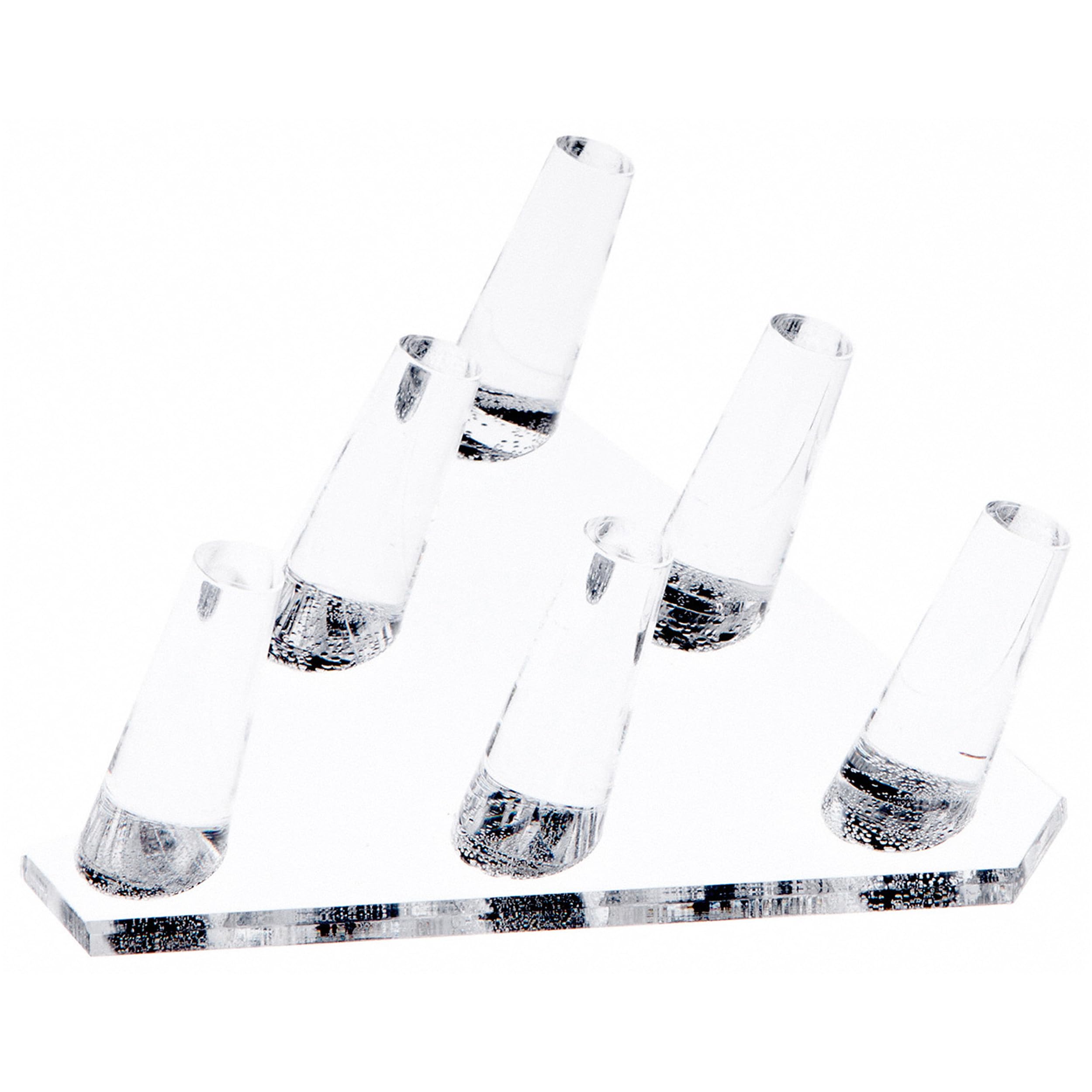 Clear Acrylic Ring Display Stand - 6 Pack (5.5