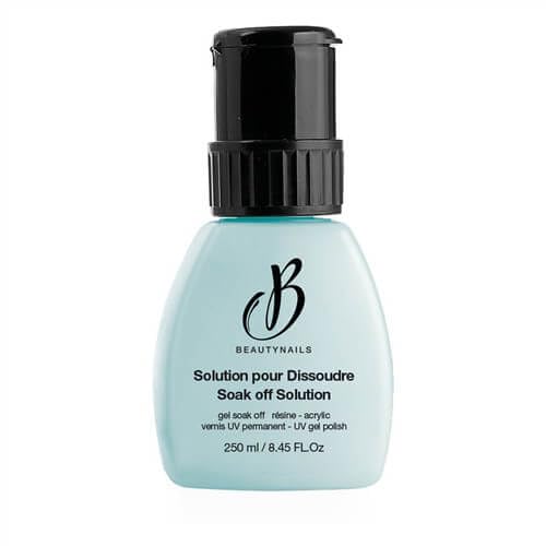 250ml Nail Pump Dissolver Solution for Beauty & Salon Use - Perfect for Removing Nail Extensions & Acrylics at Home or Professional Nail Salons