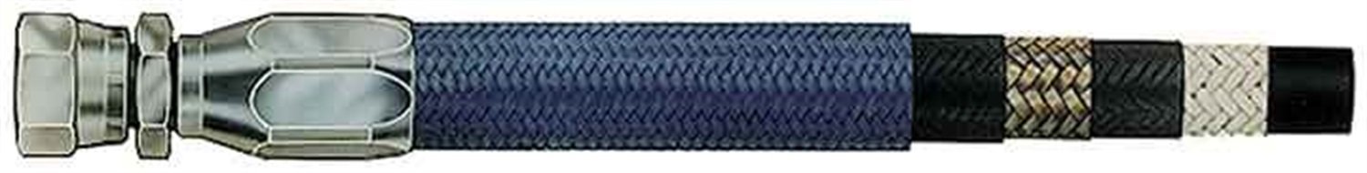 Aeroquip FCG1015 AQP High Pressure Hose - 15 ft. Length, -10AN Size, 0.5 in. ID, 0.92 in. OD, 1750 PSI, 5.5 in. Min Bend Radius - Ideal for Hydraulic Systems, Industrial Machinery, and Automotive Applications