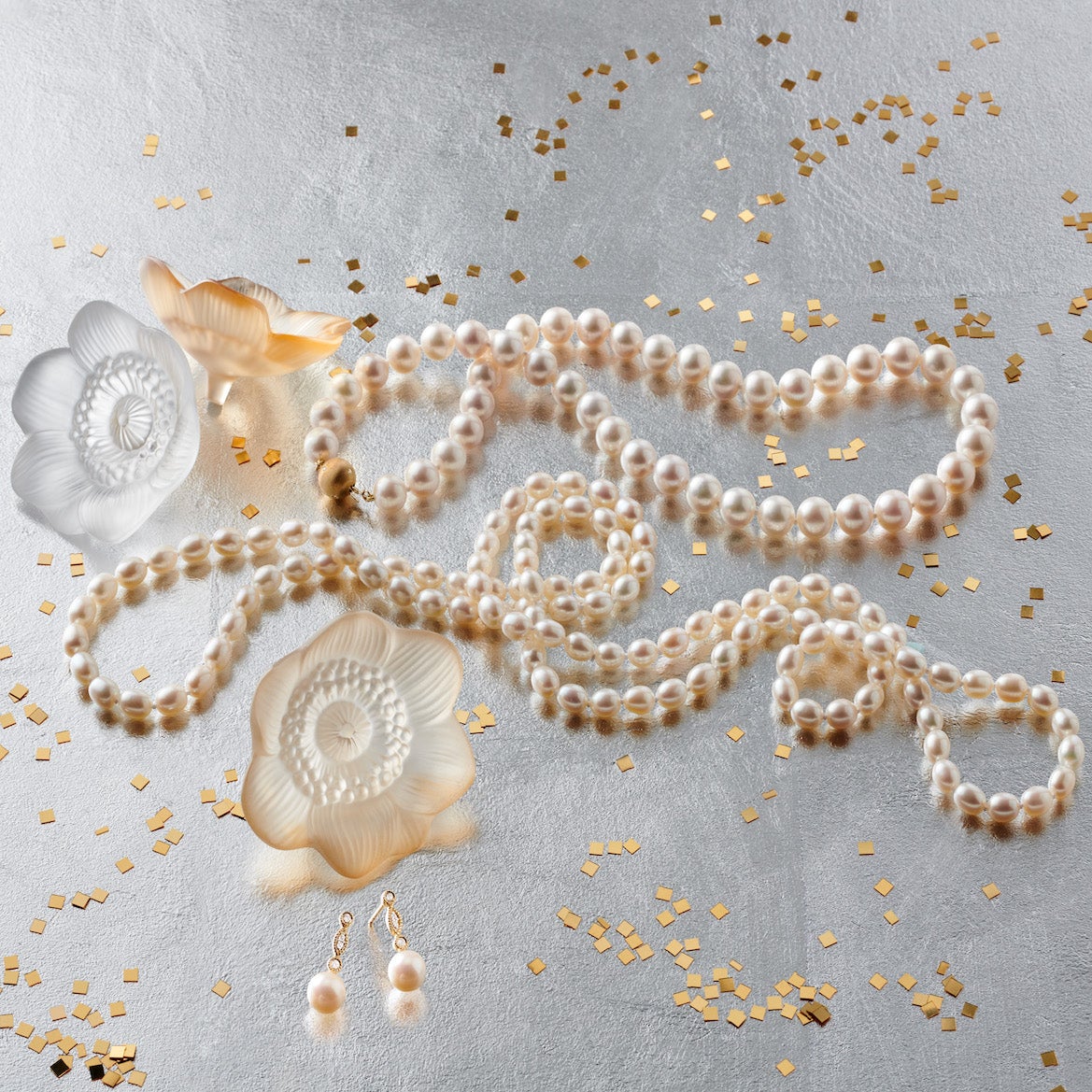 6mm Oval Baroque Pearl Rope Necklace for Women - Elegant Natural Freshwater Cultured Pearl Jewelry - Perfect for Weddings, Parties & Special Occasions