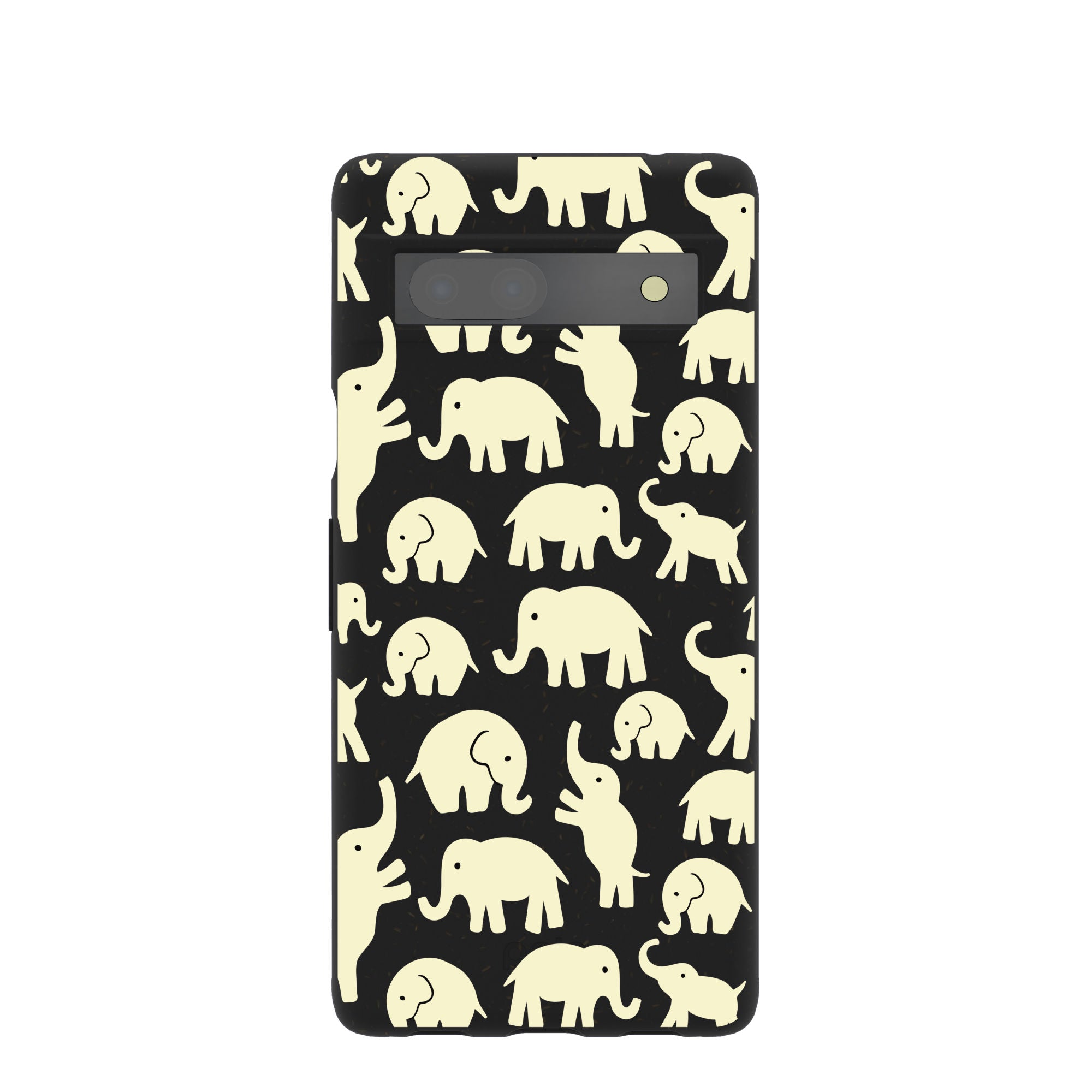 Black Little Elephants Google Pixel 7a Case - Cute & Protective Phone Cover for Google Pixel 7a - Perfect for Everyday Use, Travel & Gifts