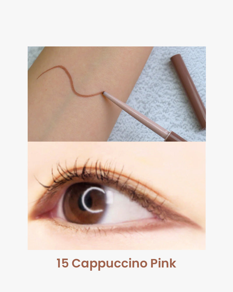 CANMAKE Creamy Touch Liner - Smooth Waterproof Eyeliner Pencil for Long-Lasting Eye Makeup | Perfect for Daily Use, Parties & Special Occasions