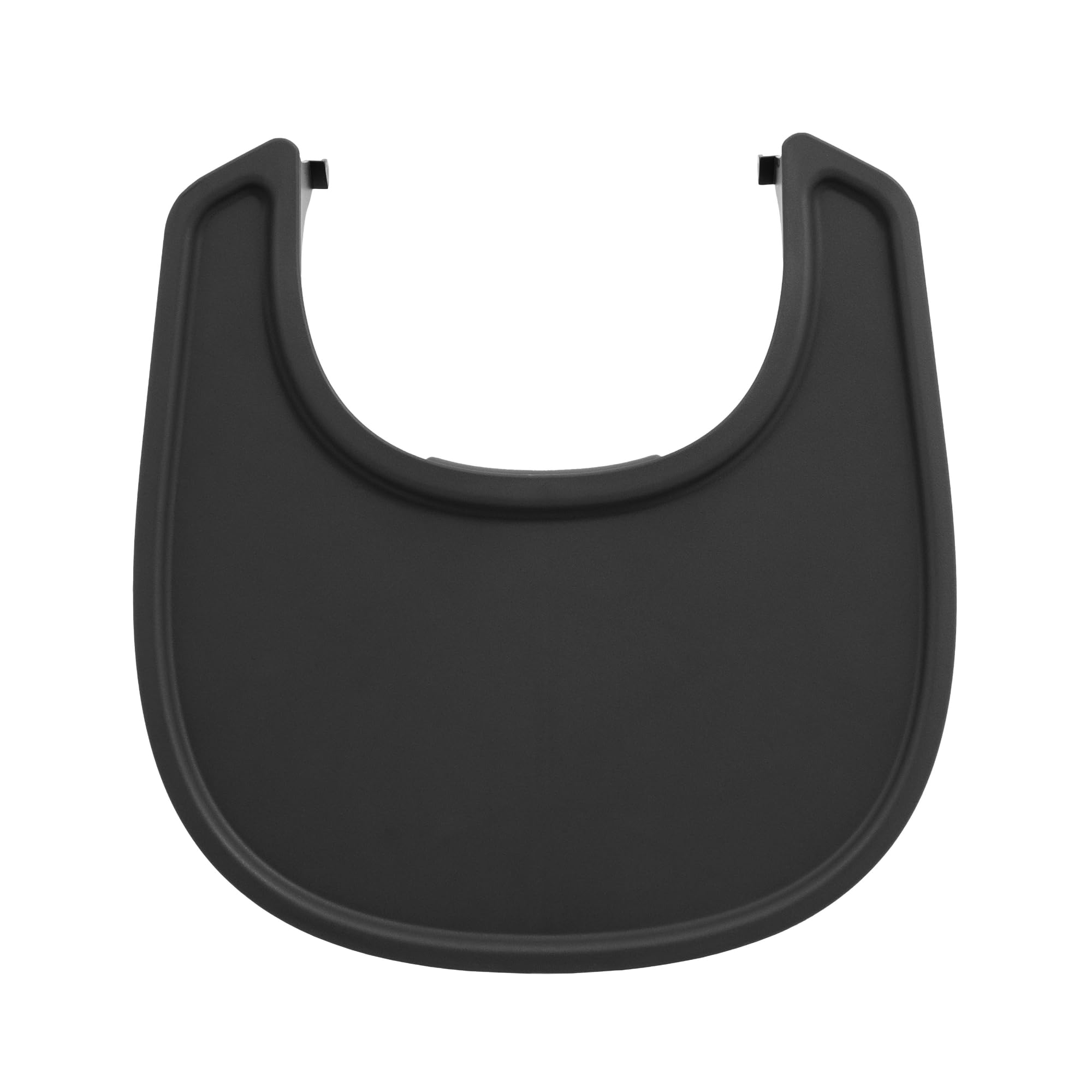 Stokke Nomi High Chair Tray - Black | Dishwasher Safe Food-Grade Plastic | Easy Mount for Stokke Nomi Baby High Chair | Perfect for Mealtime & Playtime