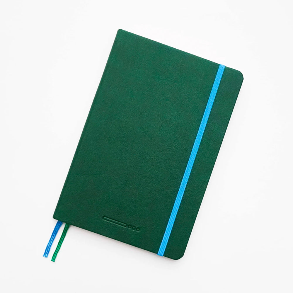 Endless Recorder Notebook A5 - Eco-Friendly Forest Green Journal for Writing, Sketching & Note Taking - Perfect for Students, Artists & Professionals