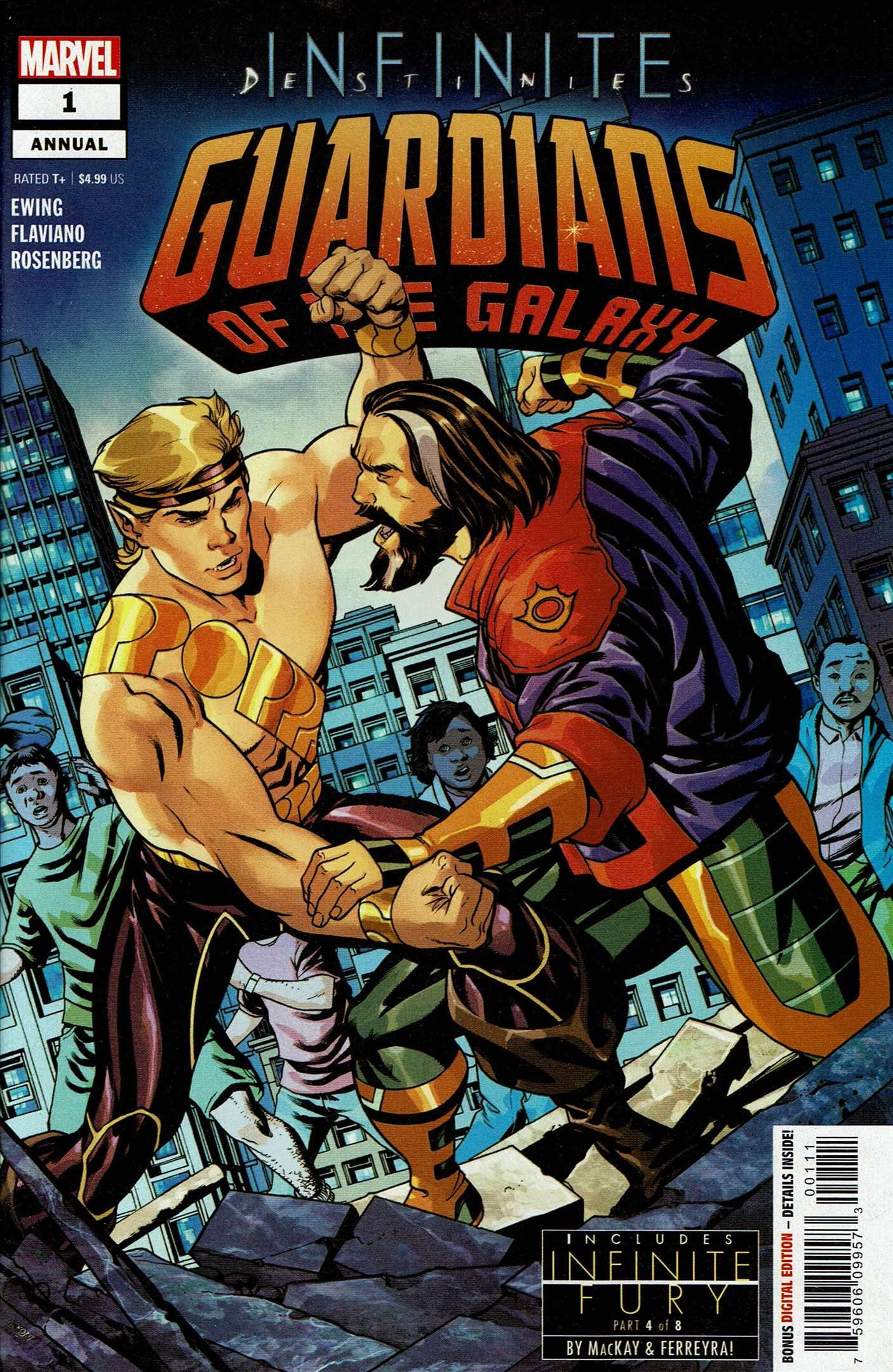 Guardians of the Galaxy (6th Series) Annual #1 VF/NM Marvel Comic Book - Infinite Destinies Storyline | Collectible Superhero Graphic Novel for Marvel Fans & Comic Book Collectors