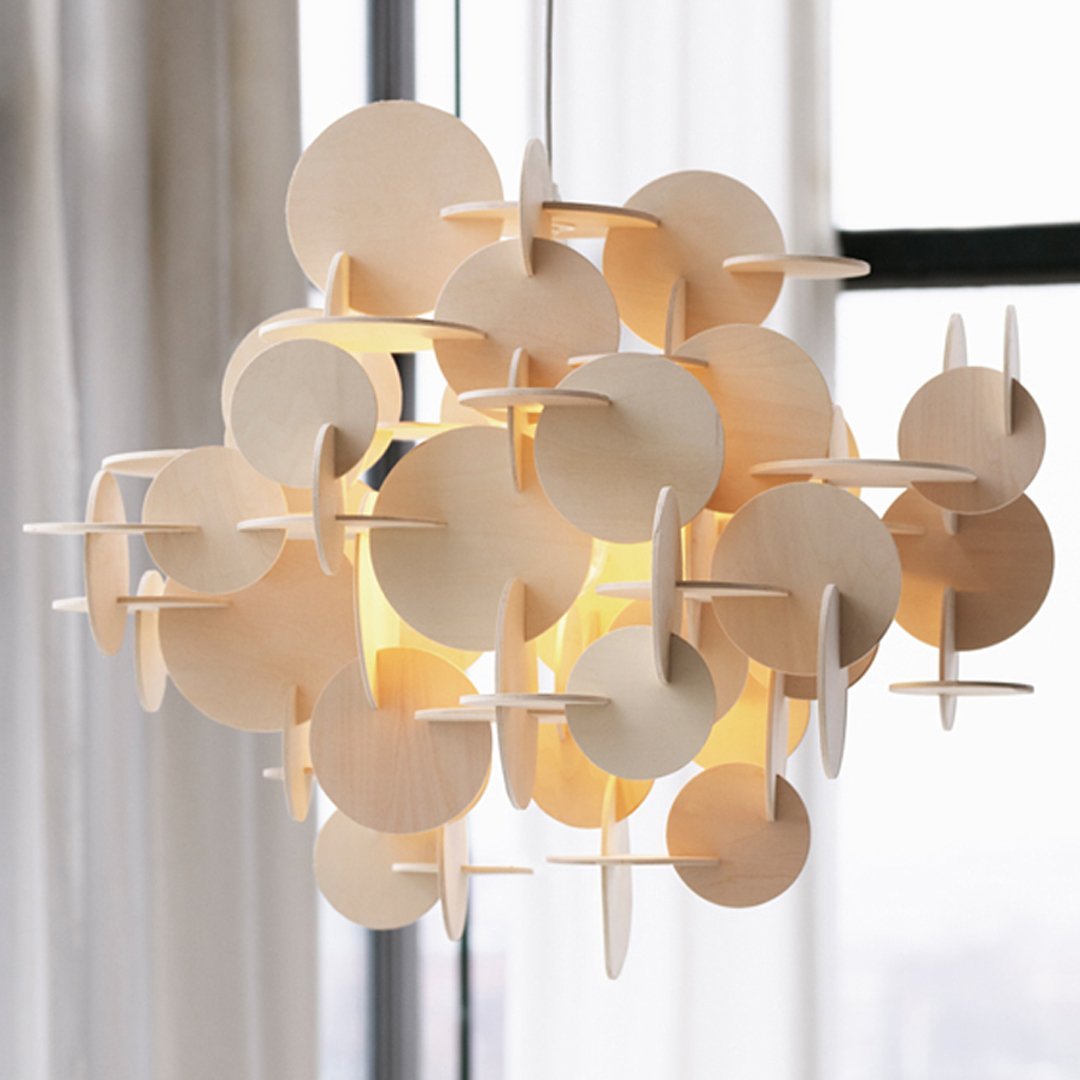 Modern Bau Pendant Lamp - Sleek Scandinavian Design for Living Room, Bedroom, or Dining Area | Adjustable Hanging Light Fixture