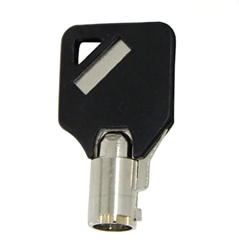 Craftsman Gladiator GarageWorks Toolbox Replacement Key F21 - Black Key Cover - Compatible with Craftsman Gladiator Tool Chest & GarageWorks Toolboxes - Durable & Replaceable Keys - Perfect for Home Garage, Workshop & Professional Tool Storage
