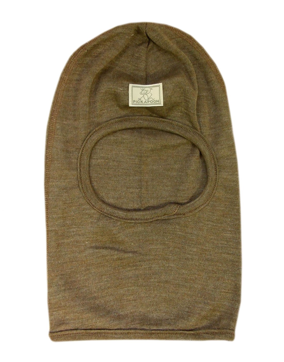 Pickapooh Merino Wool & Silk Balaclava for Baby Boys & Girls - Organic Winter Hat for Kids - Soft & Warm for Outdoor Play, Skiing & Cold Weather Adventures