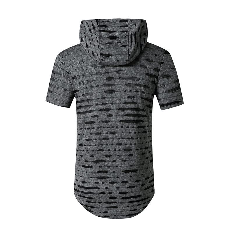 Men's Hipster Hip-Hop Hoodies & Tees - Stylish Longline Urban Streetwear Fashion T-Shirts for NYC Street Style | Perfect for Casual Wear, Music Festivals & Urban Fashion Lovers