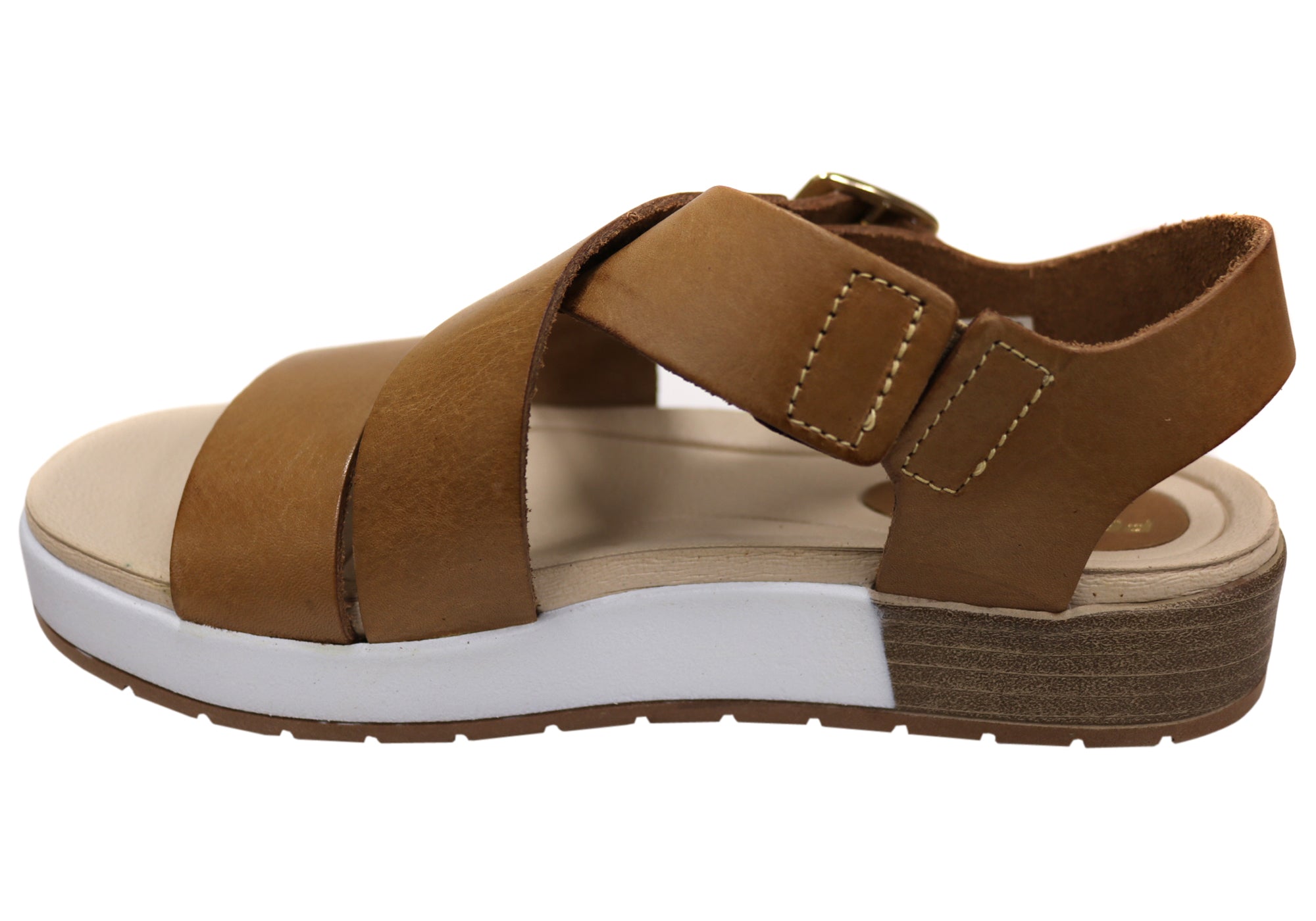 Pegada Robbina Women's Comfortable Leather Sandals - Handmade in Brazil - Perfect for Beach, Vacation & Summer Outfits