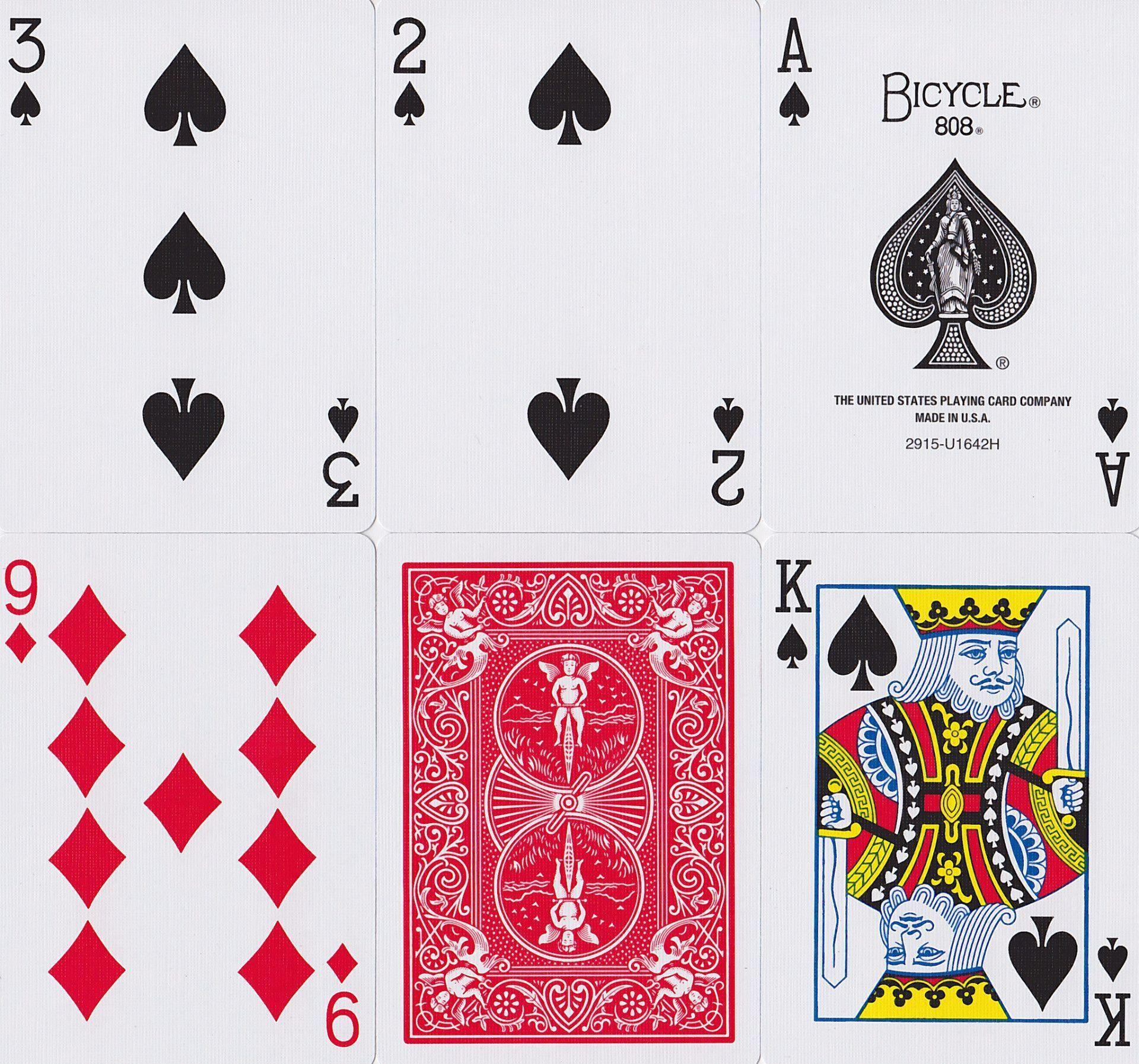 Bicycle® Standard Playing Cards - Premium Quality Poker Cards for Magic Tricks, Card Games, and Casino Night Entertainment
