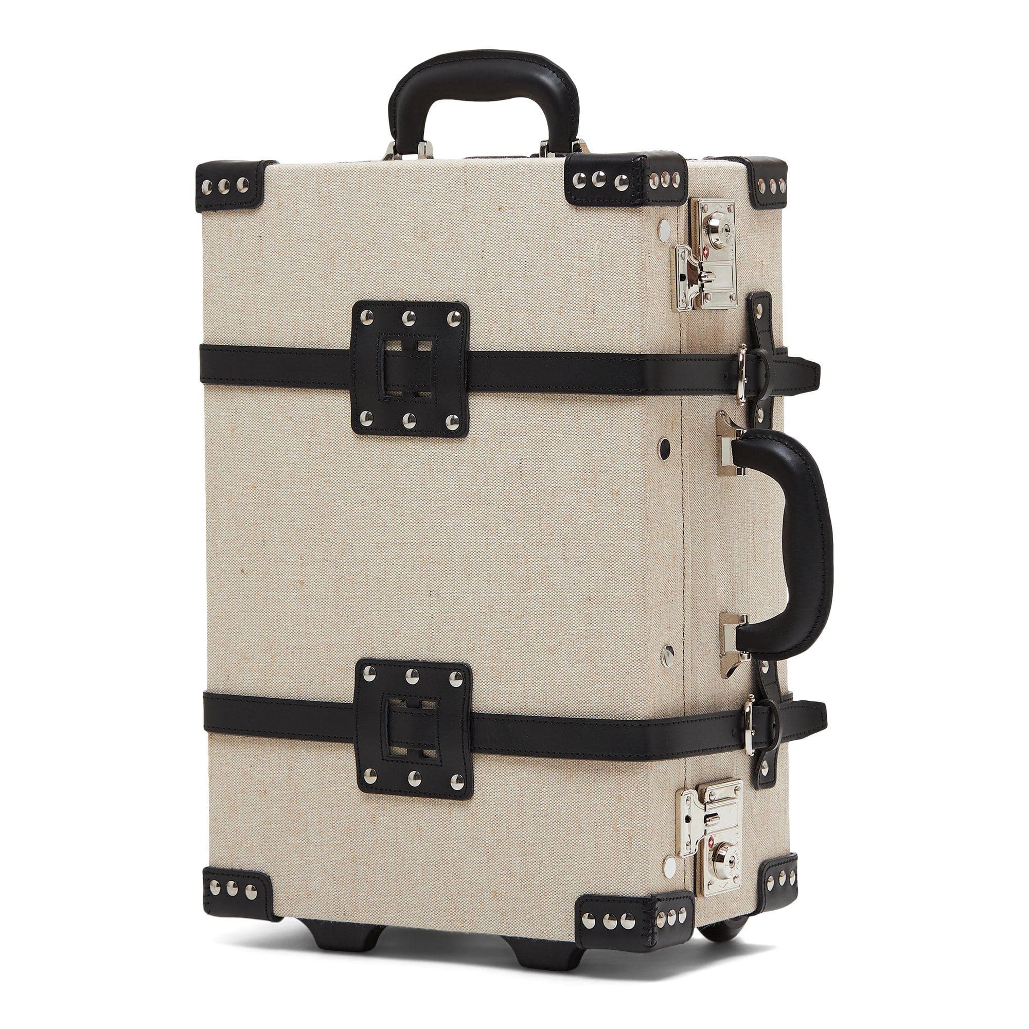 The Editor Black Carry-On Luggage - Stylish & Durable Travel Suitcase for Business Trips & Weekend Getaways