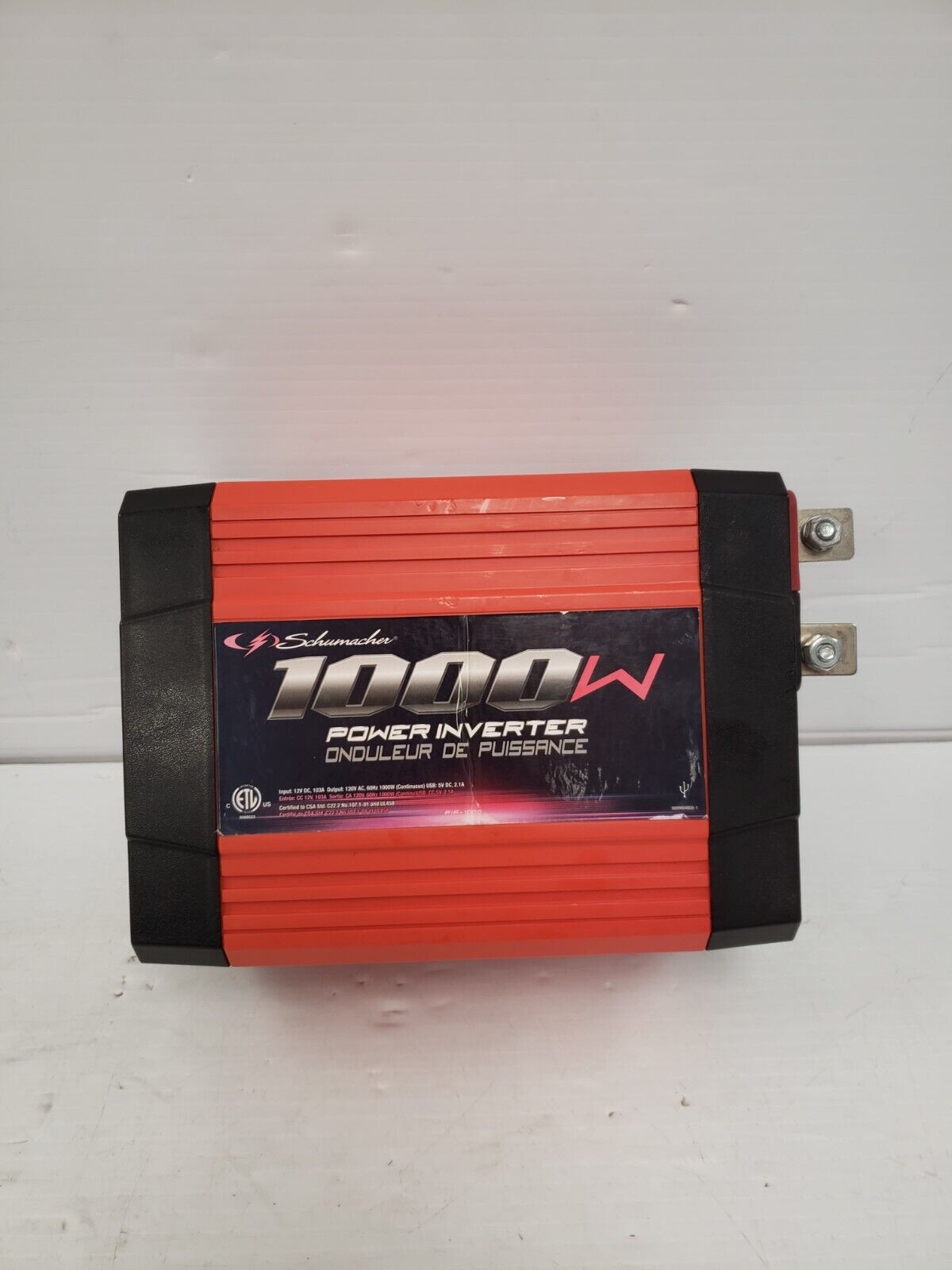Schumacher PIF 10000 Power Inverter - 10000W Continuous/20000W Peak Pure Sine Wave DC to AC Converter for RVs, Camping, and Emergency Power Backup