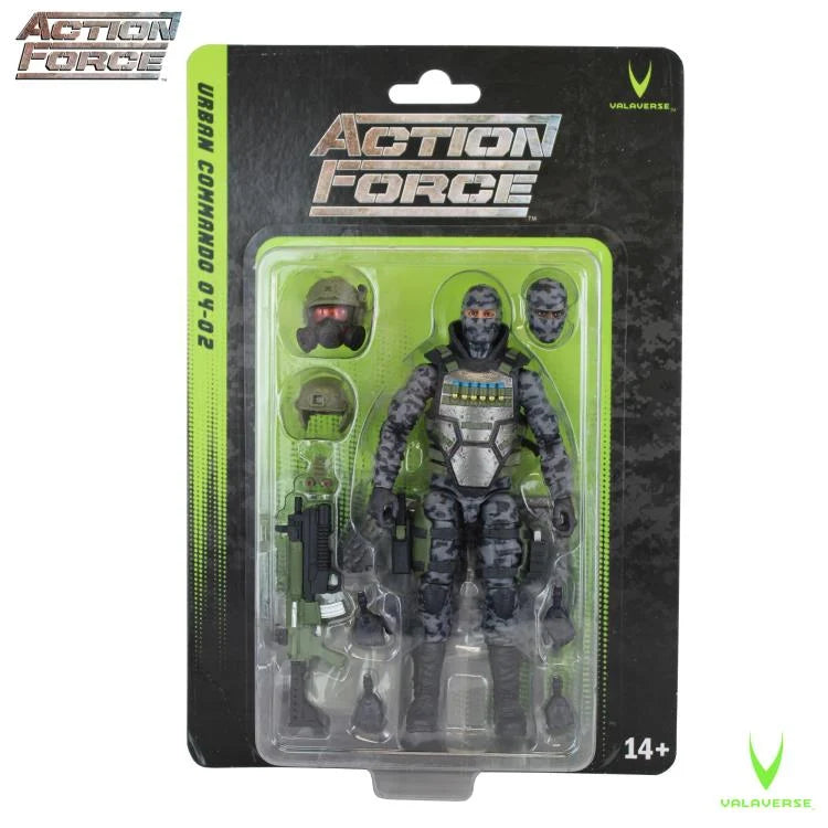 Action Force Series 4: Urban Commando Action Figure - Military Collectible Toy for Display & Play - Perfect for Collectors and Action Figure Enthusiasts