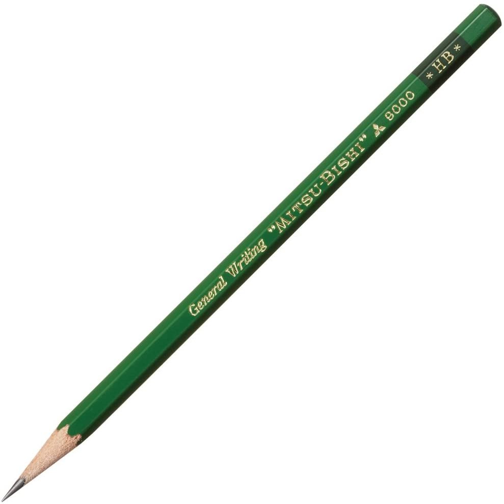 Mitsubishi 9000 HB Graphite Pencils - 12 Pack Premium Drawing & Sketching Pencils for Artists, Students & Professionals - Perfect for Sketching, Shading & Writing