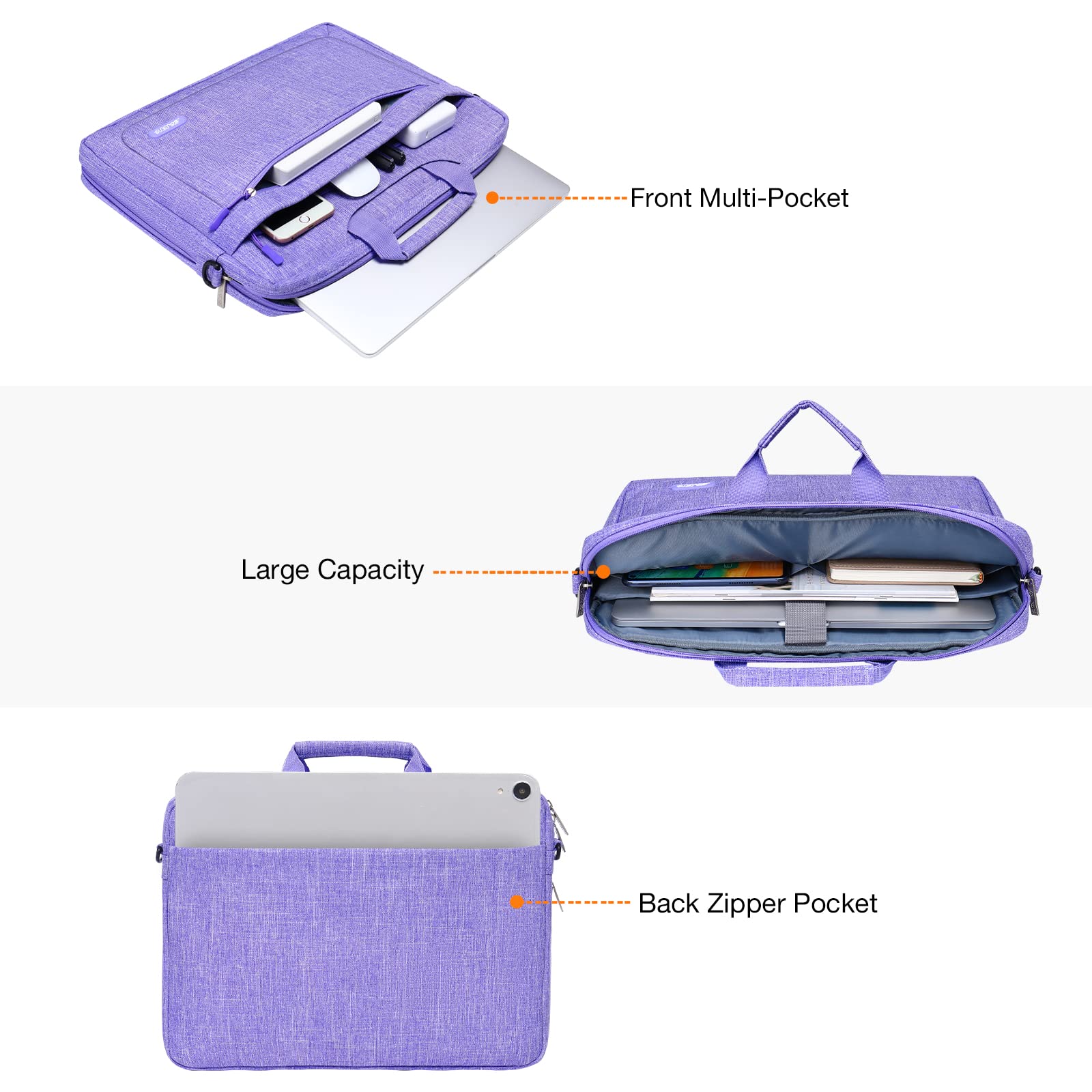 MOSISO Laptop Shoulder Bag for MacBook Air 13