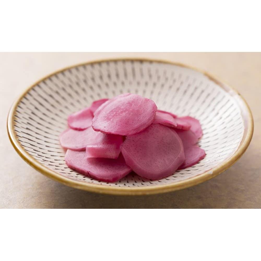 Premium Beni Shoga Japanese Red Pickled Ginger 450g - Authentic Sushi & Ramen Topping for Asian Cuisine