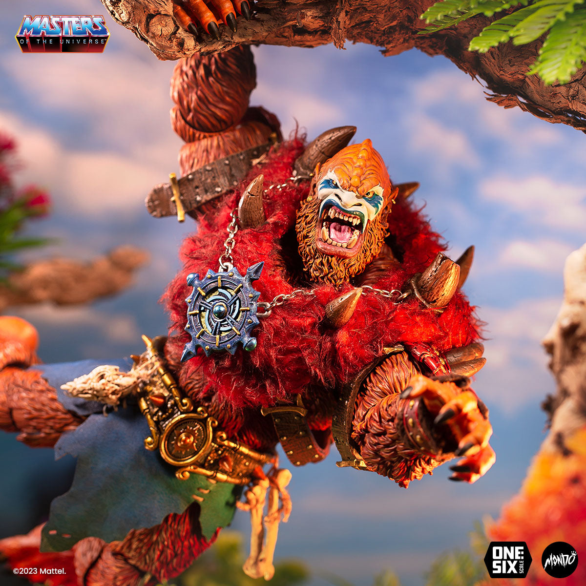 Masters of the Universe Beast Man 1/6 Scale Collectible Action Figure - Timed Limited Edition - Perfect for Display, Gifts, and He-Man Fans Collection