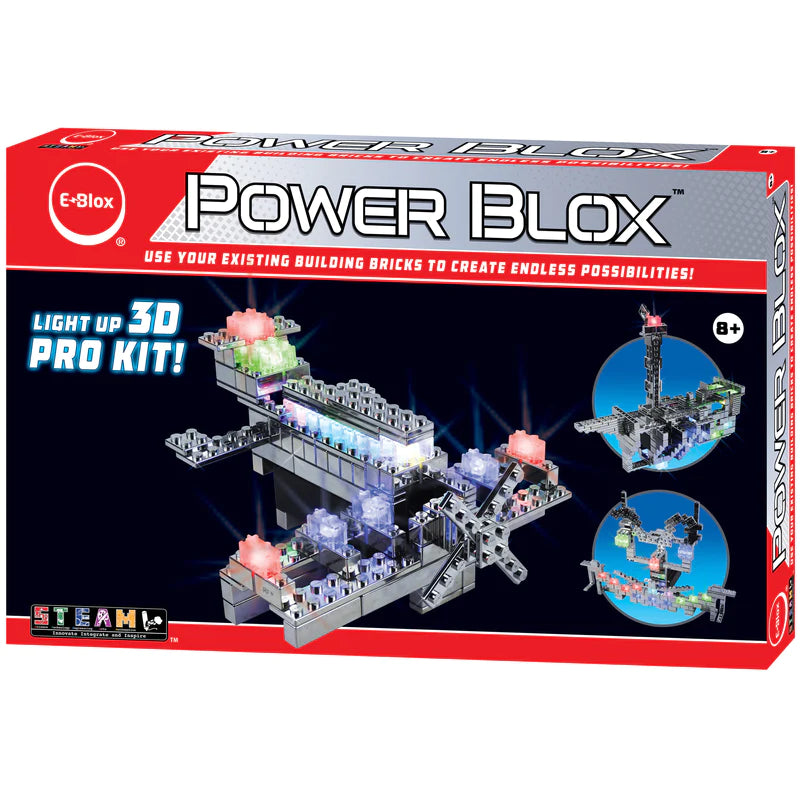 Power Blox™ Pro Set - High-Performance Building Blocks for Kids, STEM Educational Toys for Creative Play - Perfect for Home, School & Classroom Learning Activities