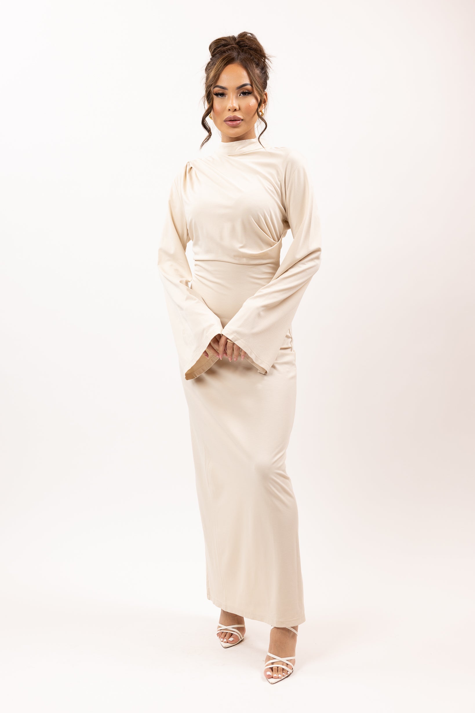Tamsyn Maxi Dress for Women - Flowy Long Summer Dress with Pockets, Boho Chic Style | Perfect for Beach, Vacation, and Casual Outings