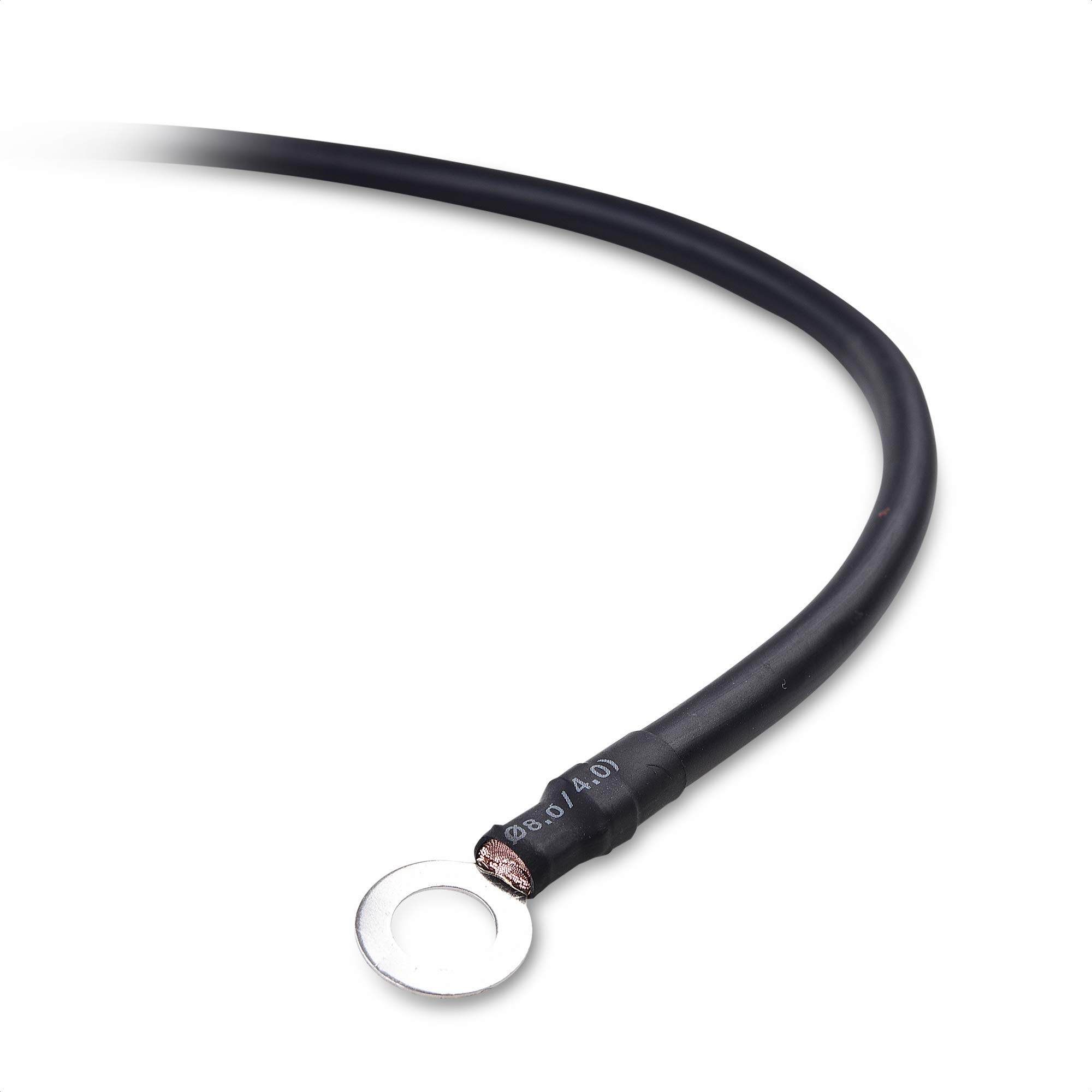 Cable Matters 6 Gauge Battery Cable Inverter Power Cable - 2 Feet Oxygen-Free Copper (Black + Red 2-Piece Set) | Perfect for RV, Solar Power Systems & Marine Applications