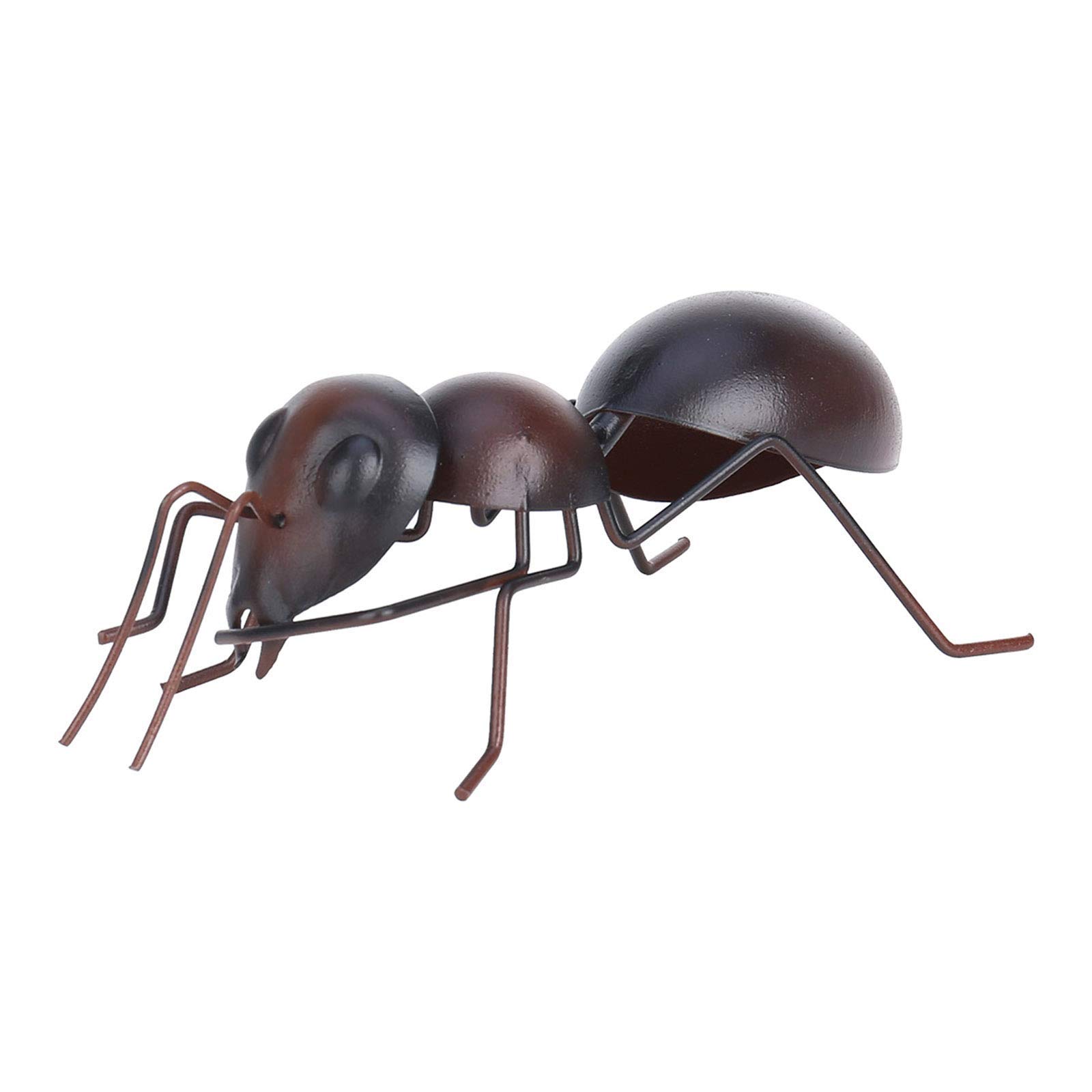 Tooarts Black Metal Insect Sculpture - Outdoor Garden Decor, Indoor Patio Art, Tree & Porch Ornament - Perfect for Yard, Lawn, and Home Decoration