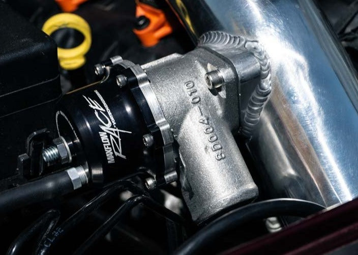 MaxFlow Race Bypass Valve for RIPP Supercharged Vehicles - High Performance Boost Control - Perfect for Track Racing & Street Performance Upgrades