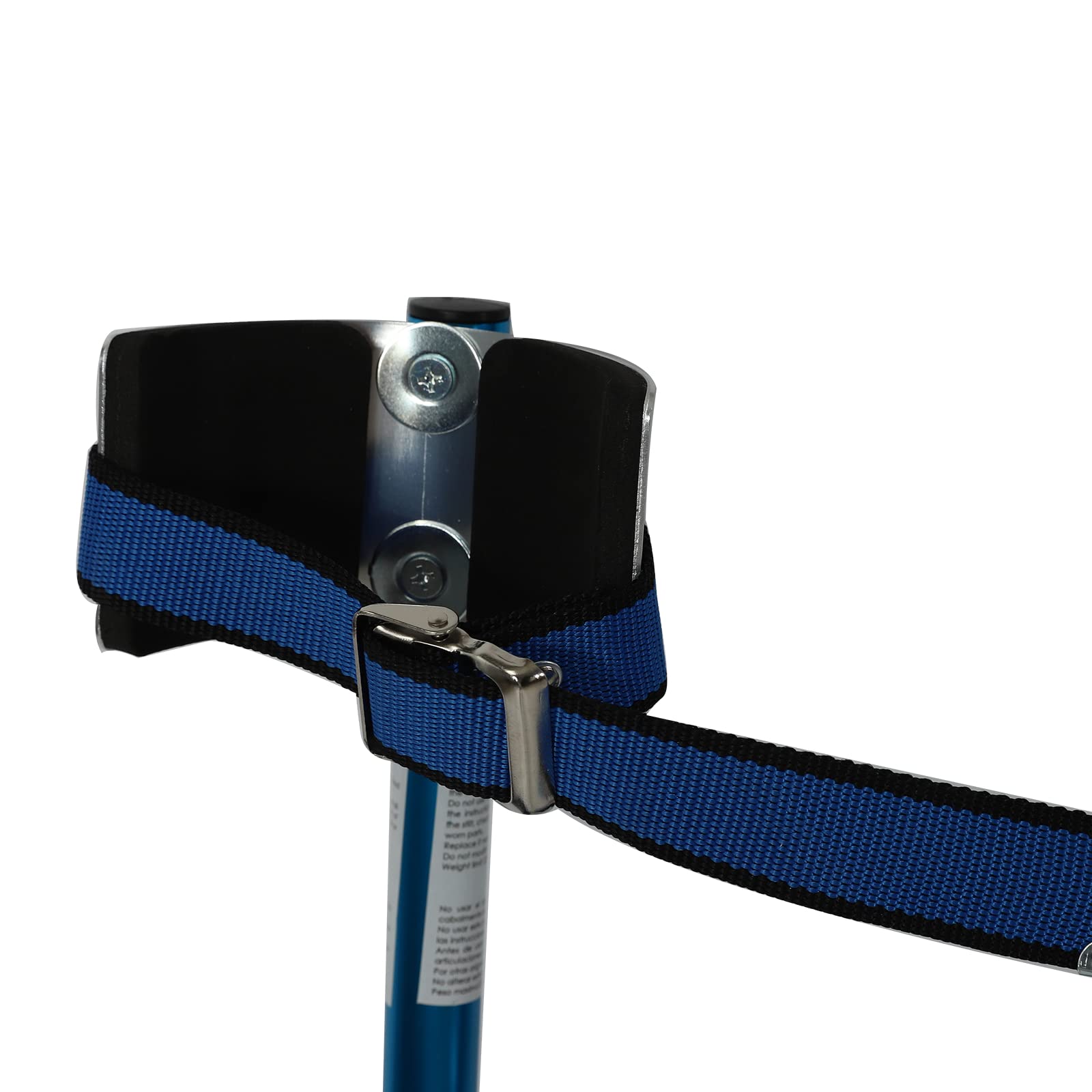 SUPERFASTRACING 36-50 Inch Adjustable Aluminum Drywall Stilts for Painters - Lightweight Construction Walking Stilts for Painting, Taping, Ceiling Work (Blue) - Perfect for Professional Painters, Drywall Installers and DIY Home Renovation Projects