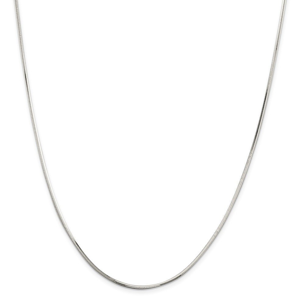 925 Sterling Silver 1.65mm Octagonal Snake Chain Necklace with Lobster Clasp - Dainty Layering Necklace for Women, Gift for Her, Everyday Jewelry & Special Occasions