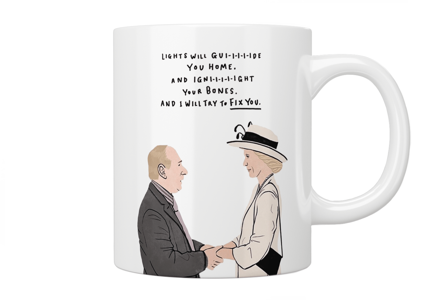 Gavin and Stacey Pete and Dawn Wedding Vows Ceramic Coffee Mug - Perfect Gift for TV Show Fans, Couples & Anniversary Celebrations