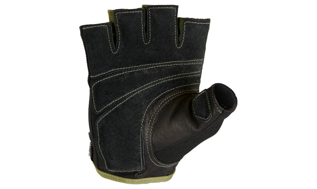 Harbinger Men's Power Gloves - Green Weight Lifting Gloves for Gym, CrossFit & Workout - Improve Grip & Reduce Calluses