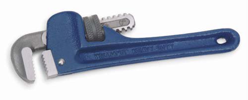 Williams Tools 13522 - 12-Inch Pipe Wrench with 2-1/8-Inch Max Jaw Capacity, Straight Head Angle, Durable Cast Iron Construction - Ideal for Plumbing, HVAC, and DIY Home Repairs