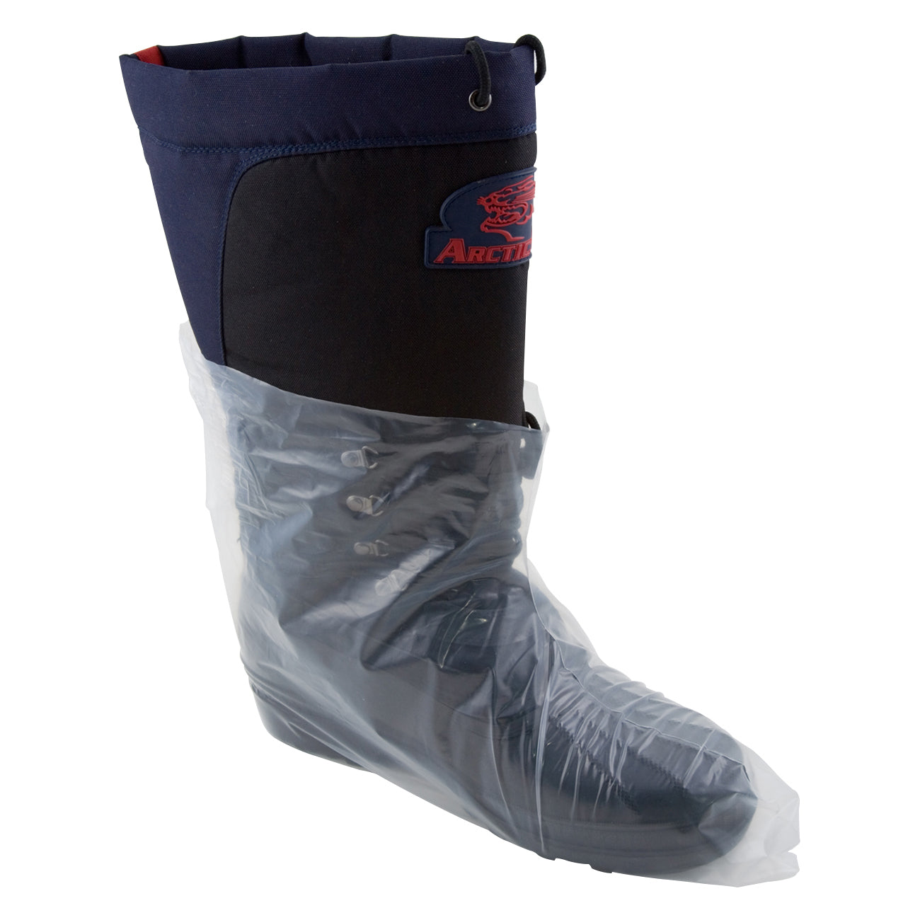 12-Pack Clear Polyethylene Disposable Shoe Covers - Waterproof & Slip-Resistant for Medical, Construction, and Home Use