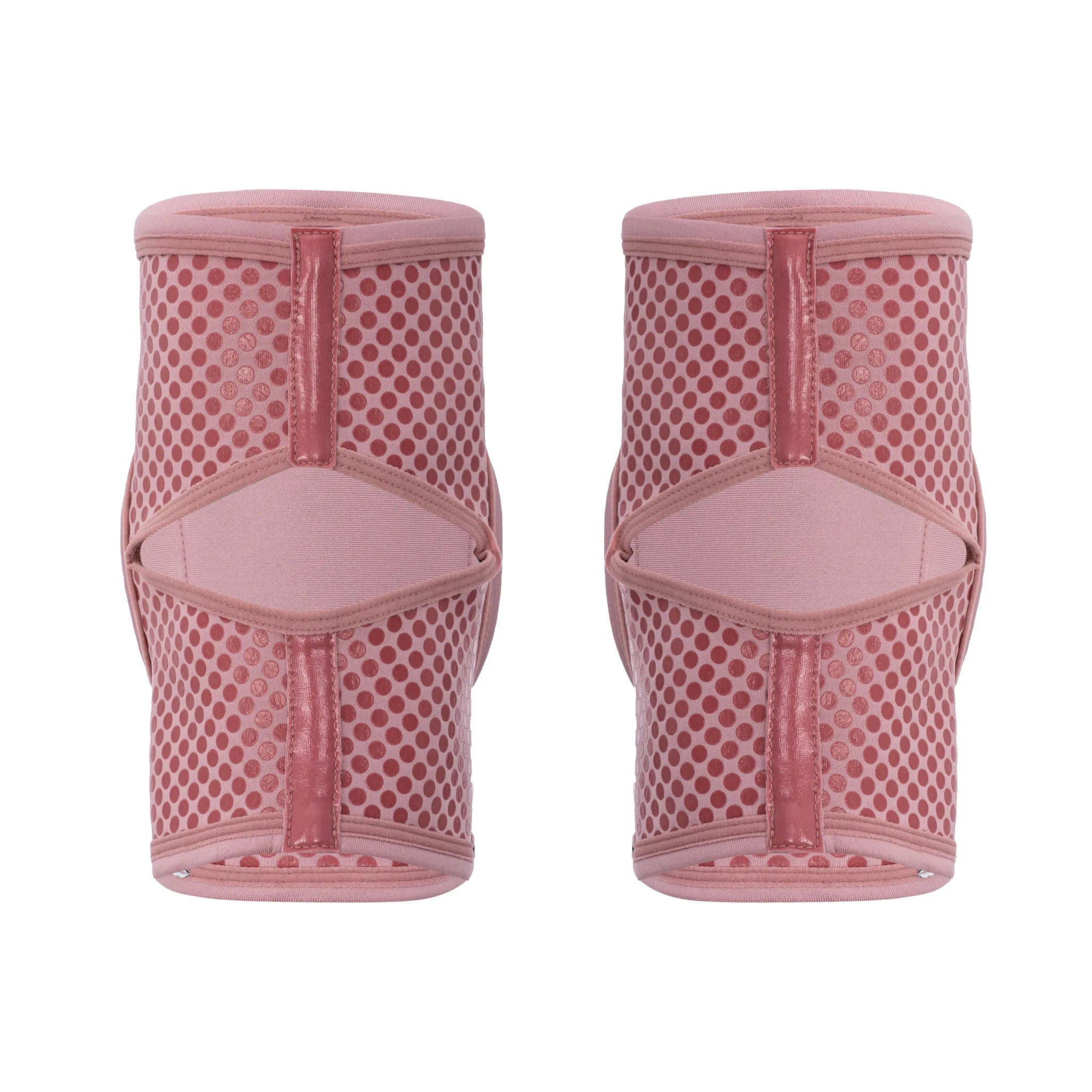 Dusty Rose Non-Slip Knee Pads for Women - Comfortable & Protective Workout Gear for Yoga, Gym, and Outdoor Activities