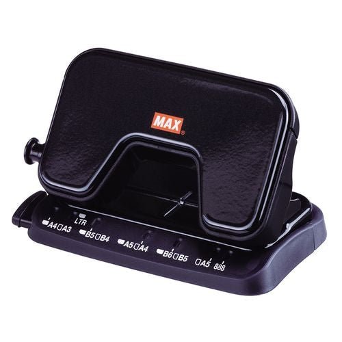 SCOOVA Heavy Duty Hole Punch - MAX Series for Office, School & Crafting - 3-Hole Punch for Binders, Paper & Documents | Perfect for Organizing Files, DIY Projects & Classroom Supplies