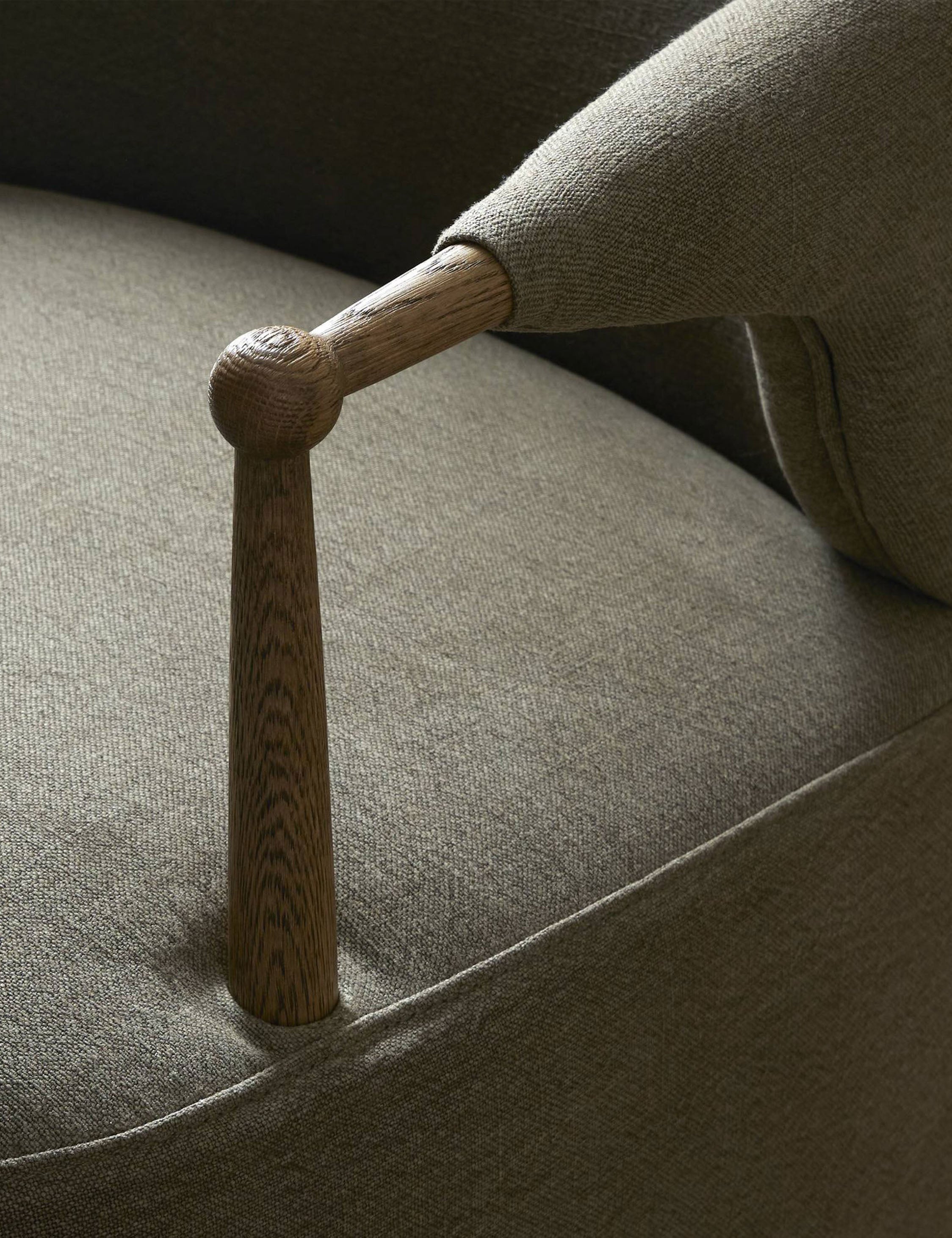 Brently Accent Chair by Amber Lewis x Four Hands - Modern Upholstered Lounge Chair for Living Room, Bedroom & Office - Perfect for Reading Nook, Conversation Area or Home Decor