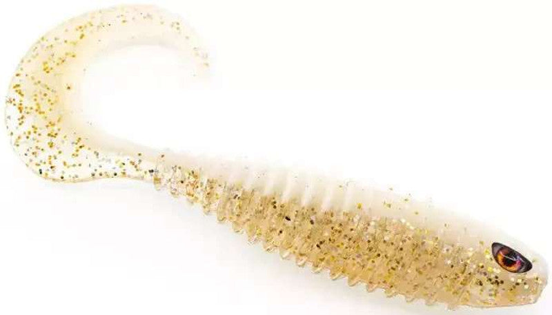 Chasebaits Curly Bait - 3 Pack Soft Plastic Fishing Lures for Bass, Trout & Walleye - Perfect for Freshwater & Saltwater Fishing