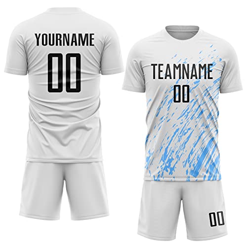 White- Light Blue-black