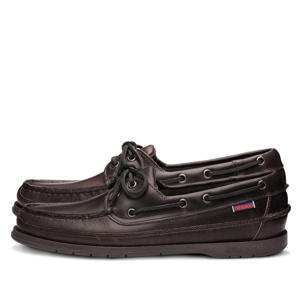 Sebago Men's Classic Boat Shoes | Premium Leather Deck Shoes for Men | Comfortable & Slip-Resistant | Perfect for Sailing, Boating & Casual Wear
