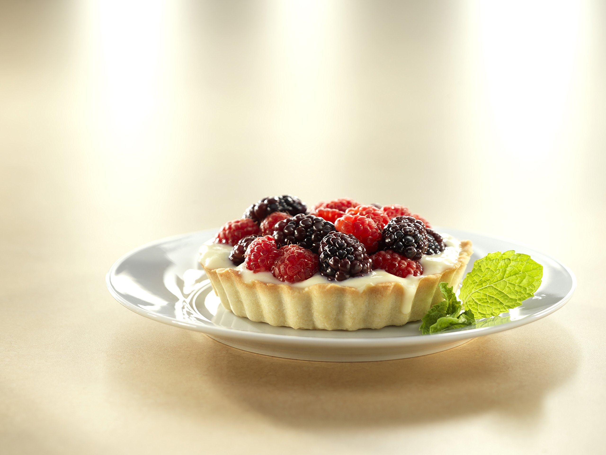 USA Pan Aluminized Steel 6-Well Mini Fluted Tart Pan for Baking - Perfect for Mini Pies, Quiches & Individual Desserts | Durable Nonstick Bakeware for Home Bakers & Professional Kitchens