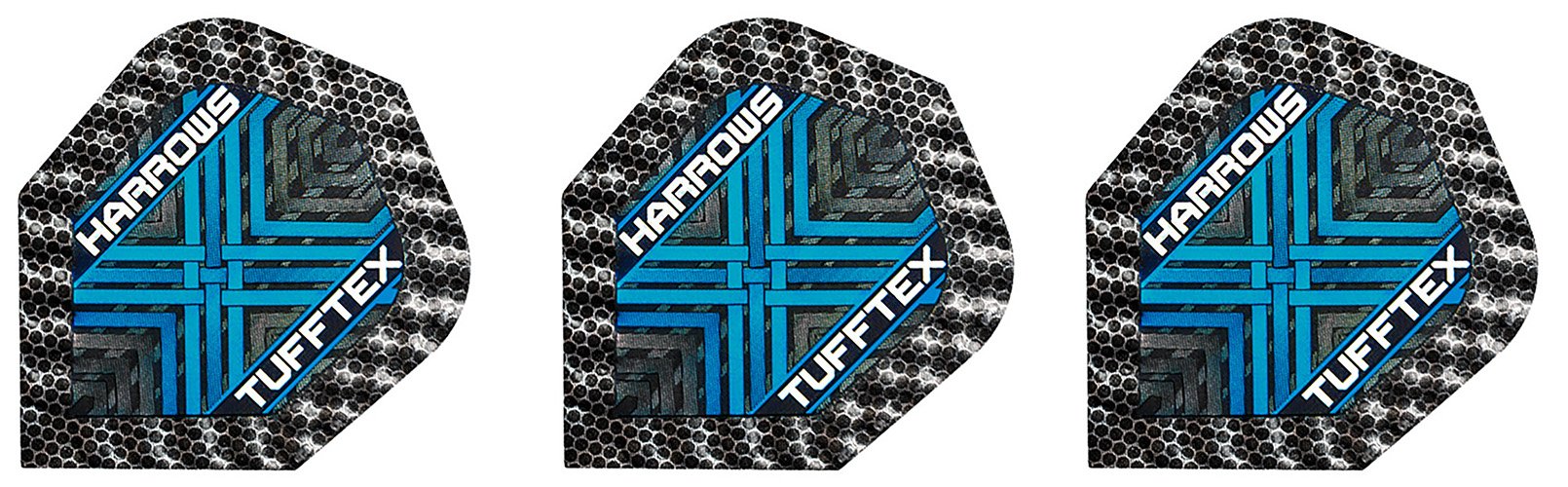 3 Sets of Harrows Standard Dart Flights with 3 Sets of Black Nylon Dart Flight Protectors - Durable Replacement Dart Accessories for Professional & Casual Play - Perfect for Bars, Tournaments & Home Practice