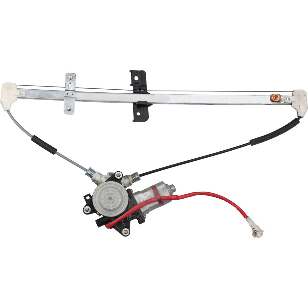 Chevy Tracker & Suzuki Grand Vitara Rear Right Passenger Side Window Regulator with Motor - OEM Replacement Part 17-00366AN | Auto Window Repair for Smooth Operation | Perfect for DIY Car Maintenance & Window Mechanism Replacement