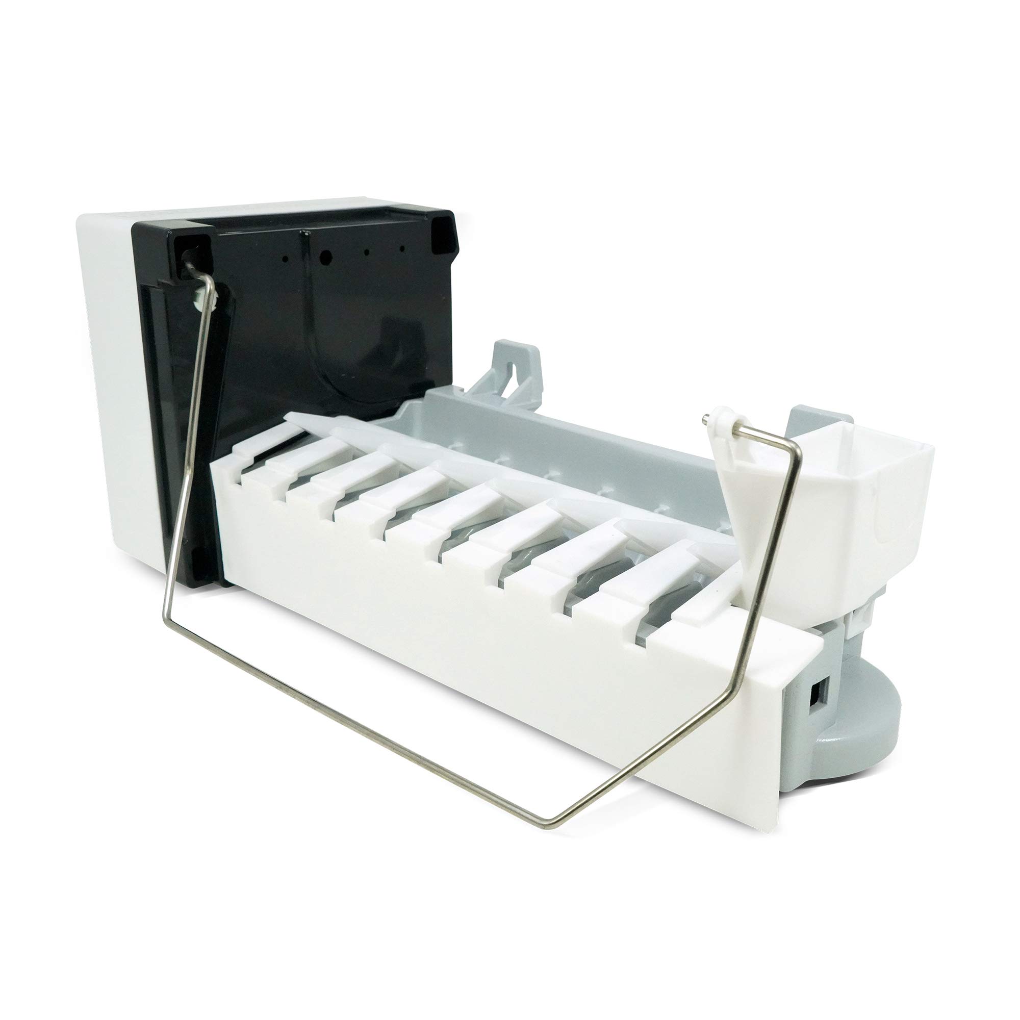 ForeverPRO D7824706Q Replacement Icemaker Compatible with Whirlpool Refrigerator Models D7824706Q, 0056504, 0056599, 0056605 - Perfect for Kitchen Appliance Repair & Ice Maker Replacement