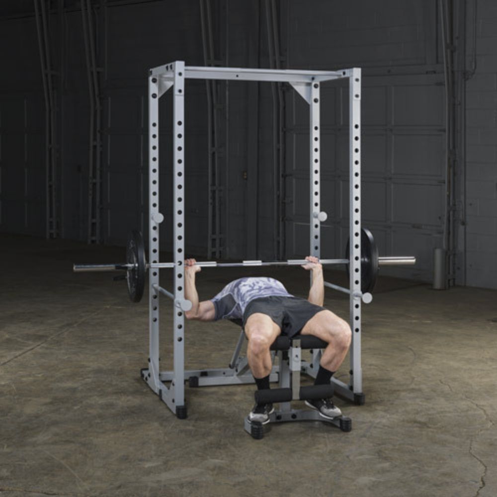 Body Solid Powerline PPR200X Power Rack - Heavy Duty Home Gym Equipment for Strength Training & Weightlifting | Perfect for Garage, Basement & Home Workouts