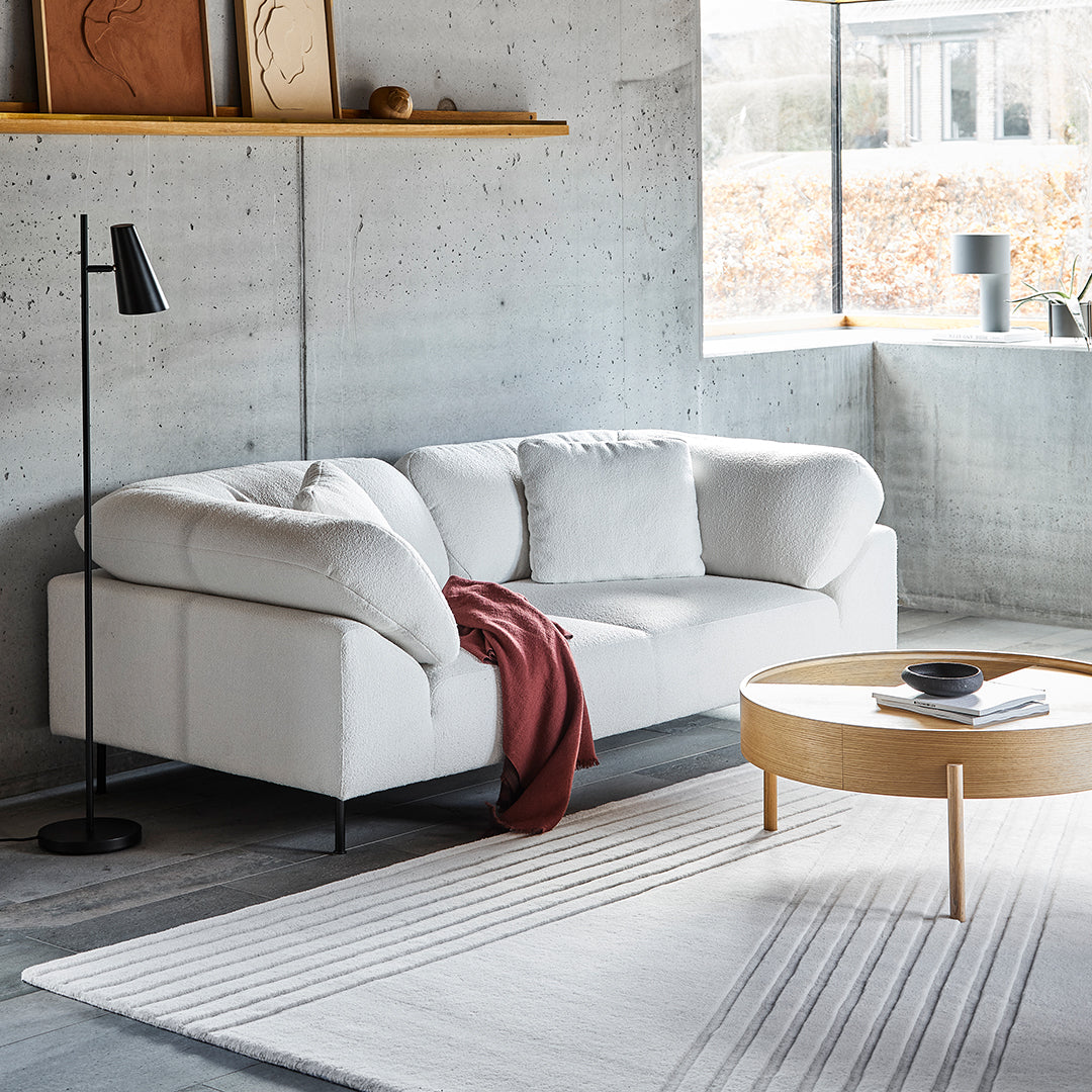 Ad Miller Kyoto Wood Rug – Handmade Japanese Style Wooden Carpet for Boho & Modern Home Decor | Perfect for Living Room, Bedroom & Office