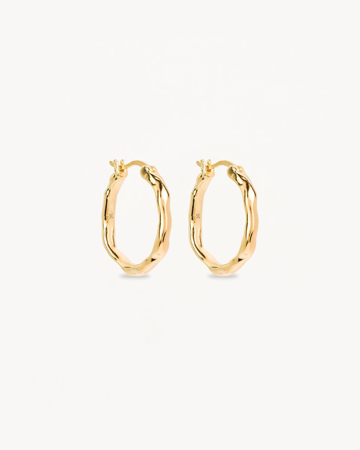 18K Gold Vermeil Lover Hoop Earrings for Women - Romantic Gift for Valentine's Day, Anniversary & Date Night Jewelry